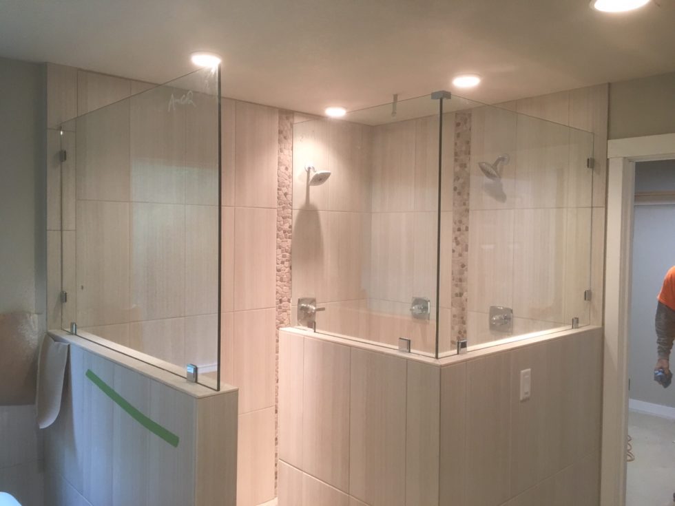 Frameless Glass Shower Door Installation Mt. Hood Glass Company